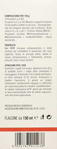 Neo MOM Shampoo Antiparassitario, 150 ml...
