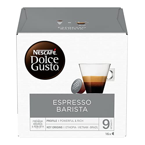 Nescafé Dolce Gusto Barista Caffè Espresso 6 Confezioni da 16 Capsule (96 capsule)