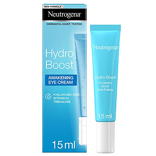 Neutrogena Hydro Boost, Crema Gel contorno Occhi, Anti-Fatica, con Acido Ialuronico, 15 ml