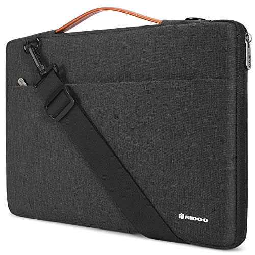 NIDOO 12,5  Borsa per computer portatile impermeabile Borsa a tracolla Custodia protettiva per 14  MacBook Pro 13 MacBook Pro Air 12,9  iPad Pro Surface Pro 8 X 13,3  ThinkPad X13 Yoga