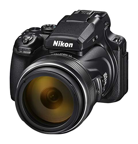 Nikon Coolpix P1000 Fotocamera Bridge, Zoom Ottico 125x, Video 4K UHD, Bluetooth, Wi-Fi, Nero [Nital card: 4 anni di garanzia]