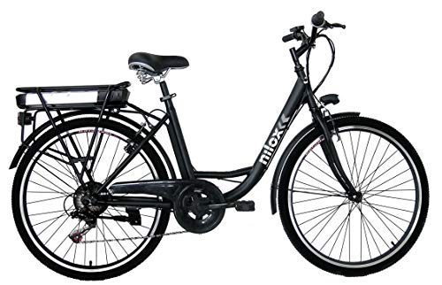 Nilox, E-Bike J5, Bici Elettrica con Pedalata Assistita, Motore Baf...