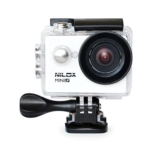 Nilox Mini Up Action Cam HD Ready 720p, 30 fps, Bianco