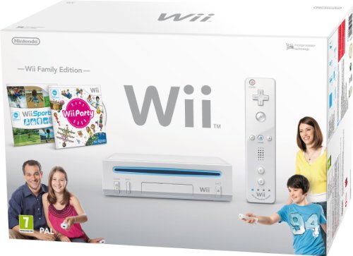 Nintendo Wii - Console con Wii sport e Wii party [Bundle]