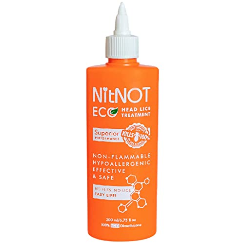Nitnot - Trattamento per pidocchi, 200 ml, uccide il 100% dei pidoc...