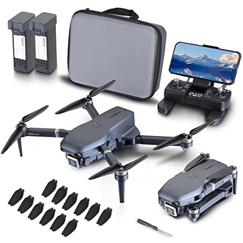 NMY GPS Drone con Telecamera, Drone 4k Professionale, 5G WiFi, Drone Professionale con Ritorno Automatico, Seguimi, Volo Circolare, 50 Minuti di Volo con 2 batterie