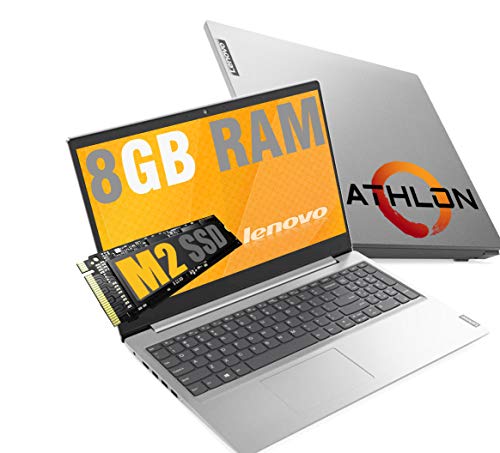 Notebook Lenovo Silver ideapad 3 Display Hd Led da 15,6  Ram 8 Gb D...