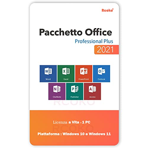 Office 2021 Professional Plus versione perpetua e garanzia a vita | Consegna entro 24 ore | Italiana