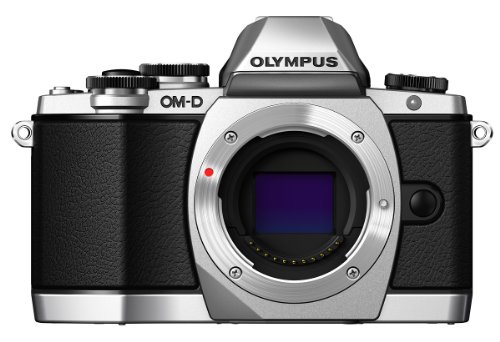 Olympus OM-D E-M10 Fotocamera Mirrorless 16 MP, Corpo Macchina, Argento