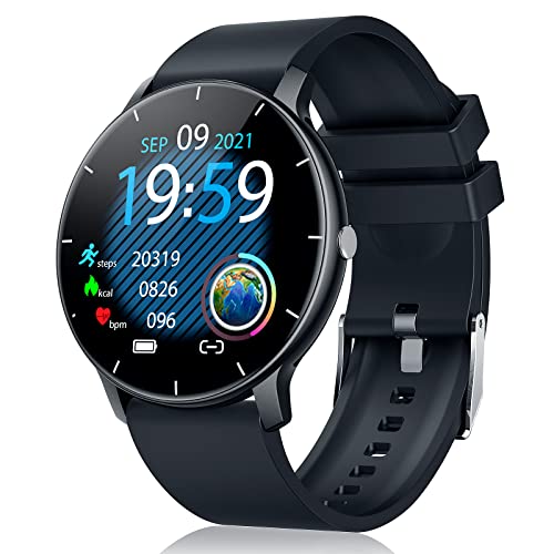 Orologio Smartwatch Digitale Fitness Tracker - Smart Watch per Android iOS Uomo Donna Impermeabile Sport Touch Schermo 1.28   Sportivo Activity Tracker con Contapassi Cronometro cardiofrequenzimetro