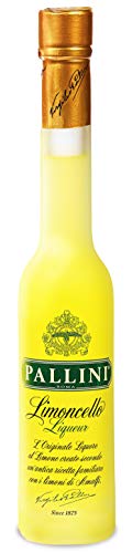 Pallini Limoncello - 350 ml: nato dall’infusione del pregiato Limone Costa D Amalfi IGP  raccolto a mano a Vietri sul Mare, Amalfi – Senza glutine, pesticidi, OGM – 26% ABV.