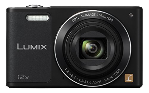 Panasonic Lumix DMC-SZ10EG-K Fotocamera, 16MP, Optical Zoom 12x, Stabilizzatore O.I.S, Wi-Fi Certified, Video HD, Nero