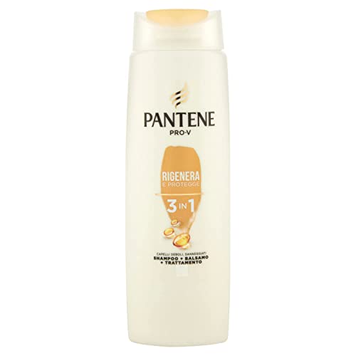 Pantene Pro-V Rigenera e Protegge 3 in 1, Shampoo + Balsamo + Trattamento, 225ml
