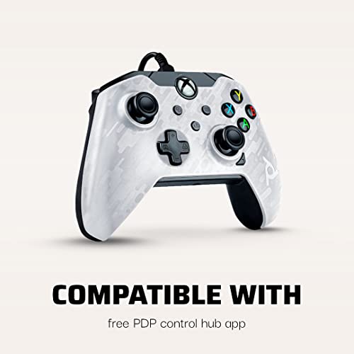 PDP Controller con Cavo Xbox Series X│S, Bianco (Ghost White)...