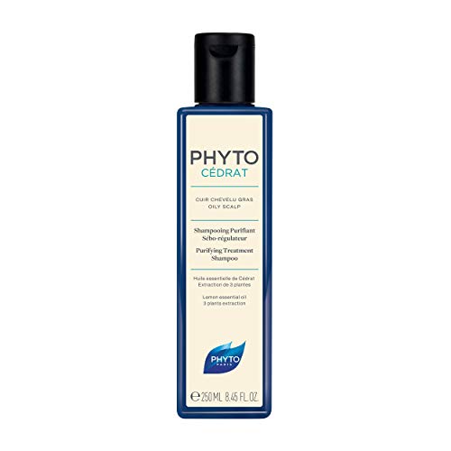 Phyto Phytocedrat Shampoo Purificante Seboregolatore Astringente, Ottimale per Capelli Grassi, Formato da 250 ml