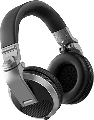Pioneer Dj HDJ-X5-S, Cuffie Over-Ear Professionali, 1, Argento