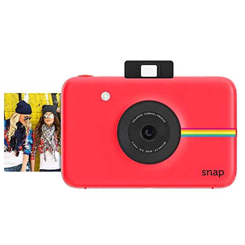 Polaroid Fotocamera Digitale a Scatto Istantaneo con Tecnologia Di Stampa a Zero Inchiostro Zink, Rosso