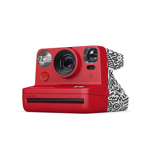 Polaroid Originals Now i-Type - Fotocamera istantanea con pellicola Keith Haring Edition