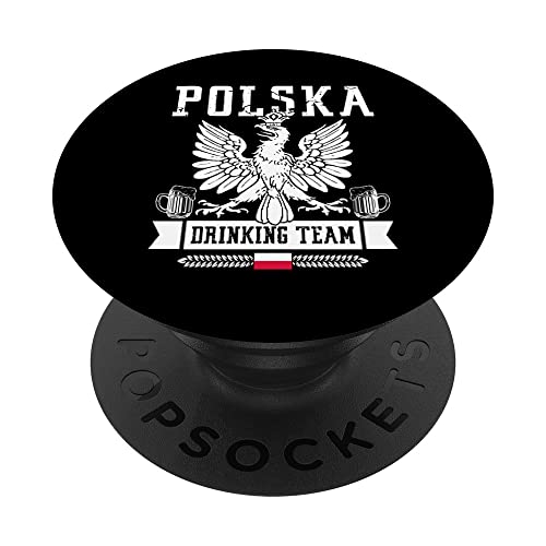 Polska Drinking Team - Polacco da birra divertente con bandiera pol...