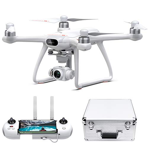 Potensic Dreamer Pro GPS Drone, Drone Gimbal a 3 Assi, Drone con Telecamera, Quadricottero RC con Motore Brushless, Droni con Video HD 4K, Drone Professionale con 28 Min di Volo, Trasmissione FPV 2km