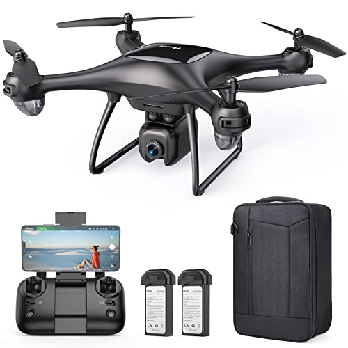 Potensic GPS Drone con Telecamera, P5 Drone 4k 5G WiFi, Drone FPV Quadrirotore per Adulti e Principianti, Drone Professionale con Ritorno Automatico, Seguimi, Volo Circolare, 40 Minuti di Volo