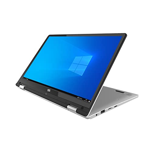 PRIXTON | Notebook 2 in 1 con Touch Screen 11,6 Pollici, Notebook con Processore Intel Apollo Lake, Sistema Operativo Windows 10, 4GB RAM   64GB, Tastiera Spagnola - Flex Pro