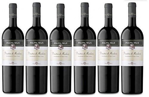 Produttori vini Manduria - Memoria – Primitivo Manduria - 6 bottiglie