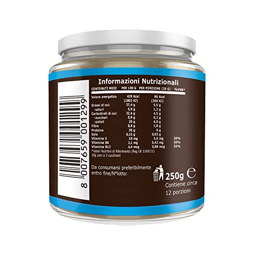 Protein Cream Cioccolato Fondente - Crema Proteica Spalmabile Col 3...