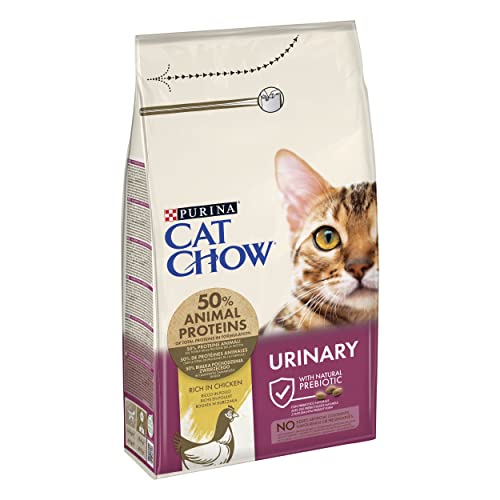 Purina Cat Chow Urinary Tract Health Crocchette Gatto con Pollo, 6 ...