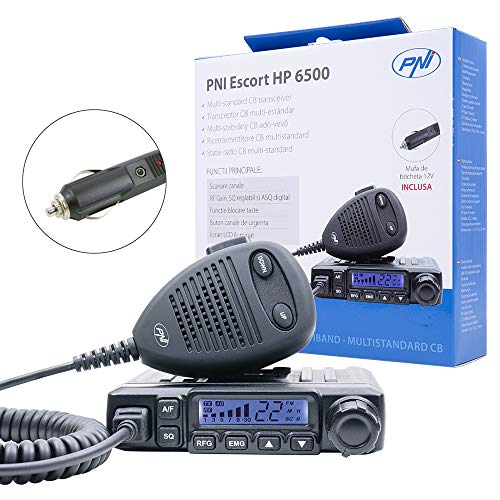 Radio CB PNI Escort HP 6500 4W 12V ASQ RF Gain...
