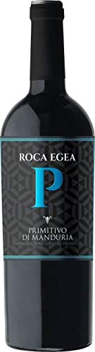 Roca Egea Vino Rosso PRIMITIVO DI MANDURIA dop bott 75 cl - imballo da 6 bottiglie da 75 cl