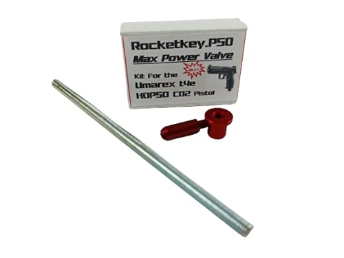 Rocketkey MaxPower Valve per HDP50 Tuning Cal.50 CO2 Pistole- 20Joule! - Valvola di esportazione HDP 50