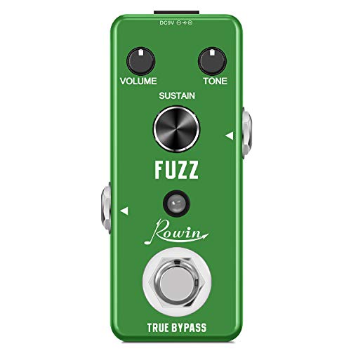 Rowin Fuzz LEF-306 - Pedale effetto Classic Distortion, True Bypass...