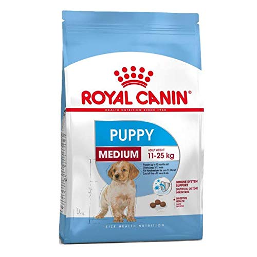 Royal Canin Crocchette per cucciolo di cane di taglia media, 4 kg