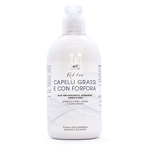 Rush Shampoo Antiforfora 500ML Olio Shampoo Per Capelli Grassi Professionale Purificante Fito cheratina | Lenitivo Seboregolatore