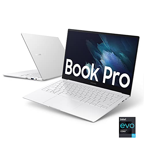 Samsung Galaxy Book Pro Laptop, Intel Core i5 di undicesima generazione, Piattaforma Intel Evo, 13,3 Pollici, Windows 10 Home, 8GB RAM, SSD 512GB, Colore Mystic Silver