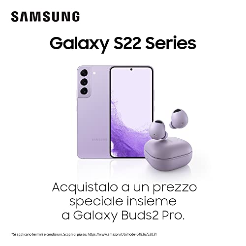 Samsung Galaxy S22 5G, Caricatore incluso, Cellulare Smartphone And...