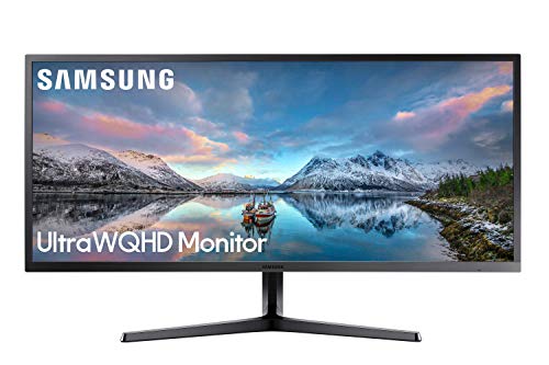 Samsung Monitor S34J550 Monitor per Video Editing da 34  con Base a...
