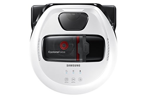 Samsung POWERbot VR7000 Aspirapolvere Robot CycloneForce, 10 W, Bia...