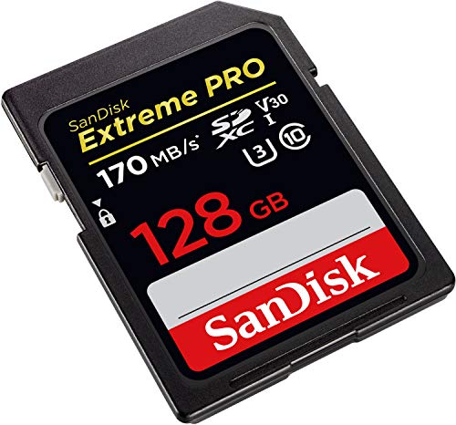 SanDisk Extreme PRO Scheda Di memoria Da 128 GB SDXC Fino A 170 Mbs...