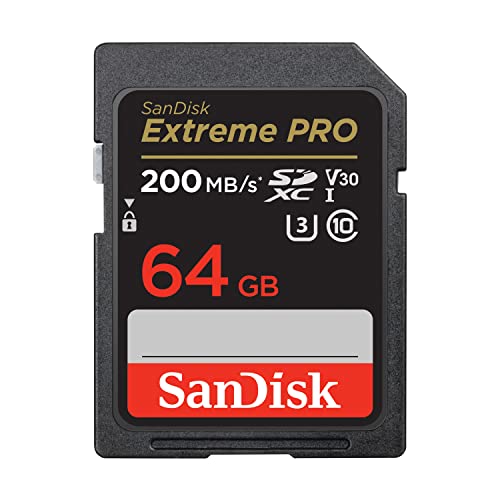 SanDisk Scheda SDXC Extreme PRO da 64 GB + RescuePRO Deluxe, fino a...