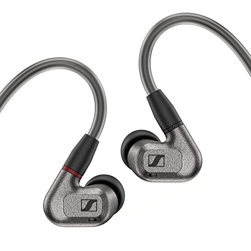 Sennheiser IE 600 in-ear Cuffie audiophile - Trasduttori TrueResponse per un suono squisitamente neutro, cavo staccabile con ganci auricolari flessibili, cavo bilanciato, 2 anni di garanzia