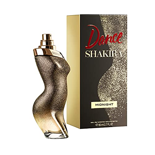 Shakira Perfumes - Dance Midnight di Shakira per Donne, Profumo Gourmand Floreale - 80 ml