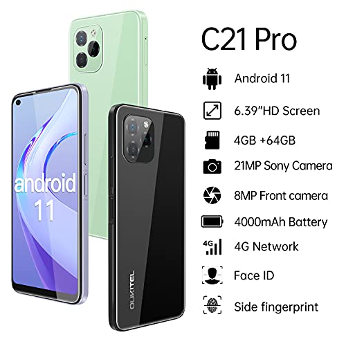 Smartphone OUKITEL C21 Pro, 6.39   HD+ Schermo, Android 11 MT6762D ...