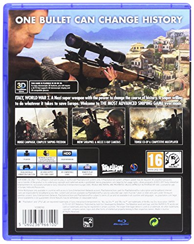 Sniper Elite 4: Italia Ps4- Playstation 4...