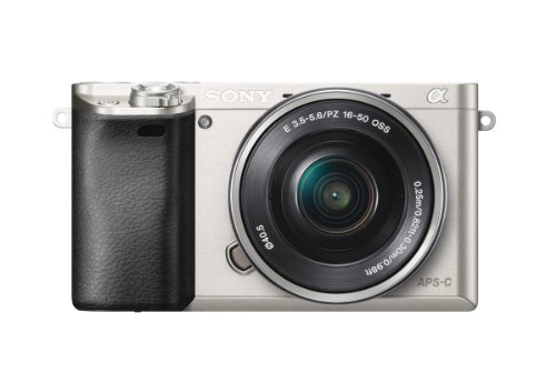Sony Alpha 6000L - Kit Fotocamera Digitale Mirrorless con Obiettivo Intercambiabile Selp 16-50Mm, Sensore Aps-C, Video Avchd, Eye Af, Ilce6000S + Selp1650, Argento