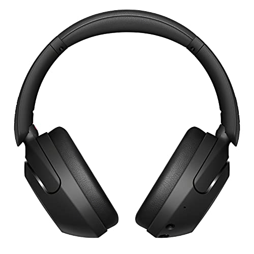 Sony WH-XB910N - Cuffie Wireless con Noise Cancelling - Batteria fino a 30 ore - Ricarica rapida (10 min. per 4,5 ore di riproduzione) - Multipoint - Extra Bass - Alexa e Google Assistant - Nero