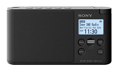 Sony Xdr-S41D - Radio Portatile Fm Dab Dab+, Nero
