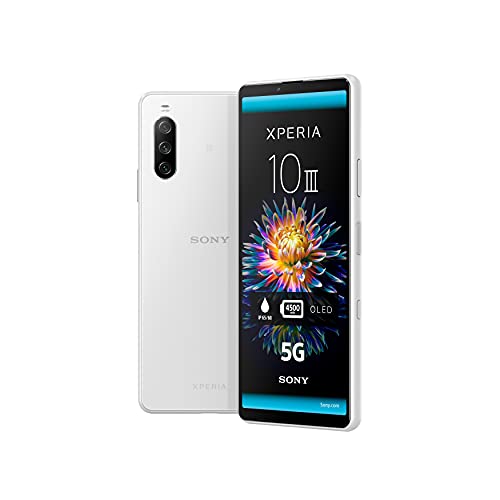 Sony Xperia 10 III 5G - Smartphone 128GB, 6GB RAM, Dual Sim, White