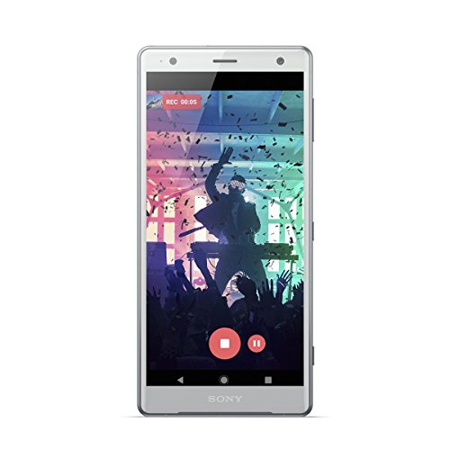 Sony Xperia XZ2 - Smartphone 5.7  (Octa-core 2.8 GHz, RAM 4 GB, Memoria interna 64 GB, fotocamera 19 MP, Android) Argento, Versione Spagnola